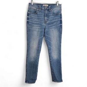 Madewell Women's High Rise Skinny Crop Jeans Size 28